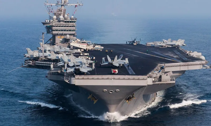USS Harry S. Truman: Μαχητικό F-18  αξίας 66 εκ. δολαρίων έπεσε στη Μεσόγειο Θάλασσα!