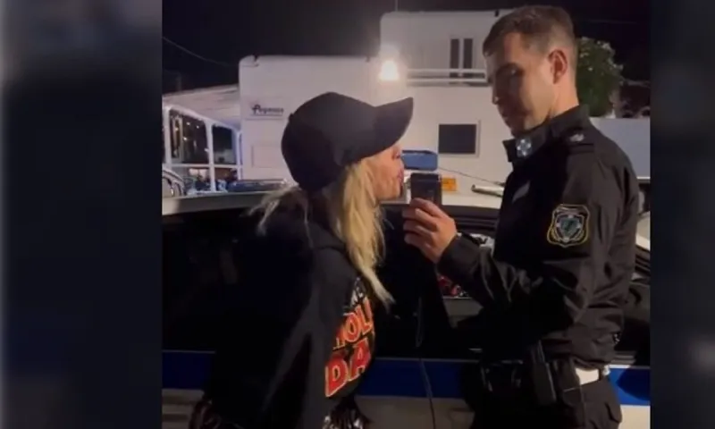 Άννα Βίσση: Κάνει αλκοτέστ και γίνεται Viral