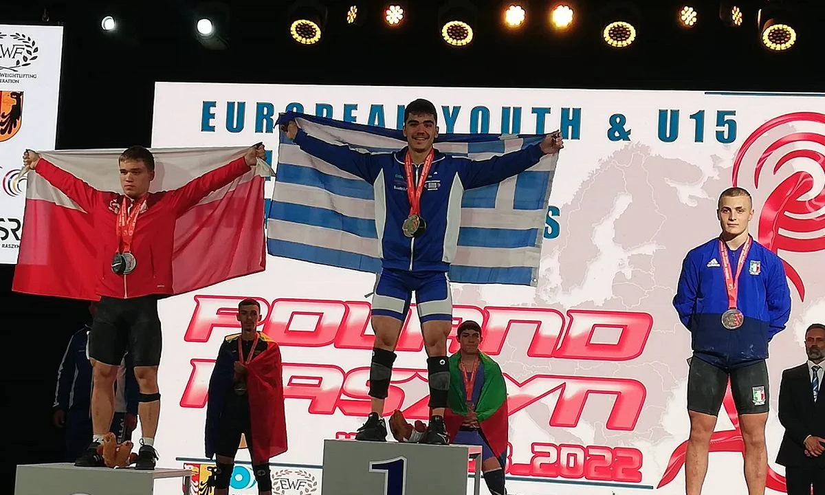 Κωνσταντίνος Λαμπρίδης: Η στιγμή του Εθνικού Ύμνου για τον τεράστιο Πρωταθλητή Ευρώπης U17!