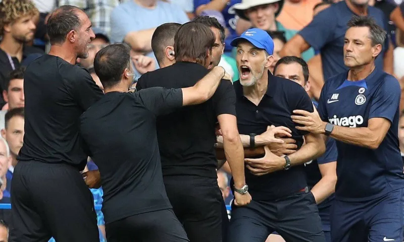 Premier League: Πώς σχολίασαν στο Twitter οι Άγγλοι τον καβγά Κόντε - Τούχελ