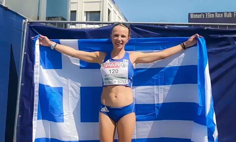 Ευρωπαϊκό Πρωτάθλημα 2022: Δεν υπάρχει η Αντιγόνη Ντρισμπιώτη – Νέο χρυσό μετάλλιο στα 20χλμ. βάδην!