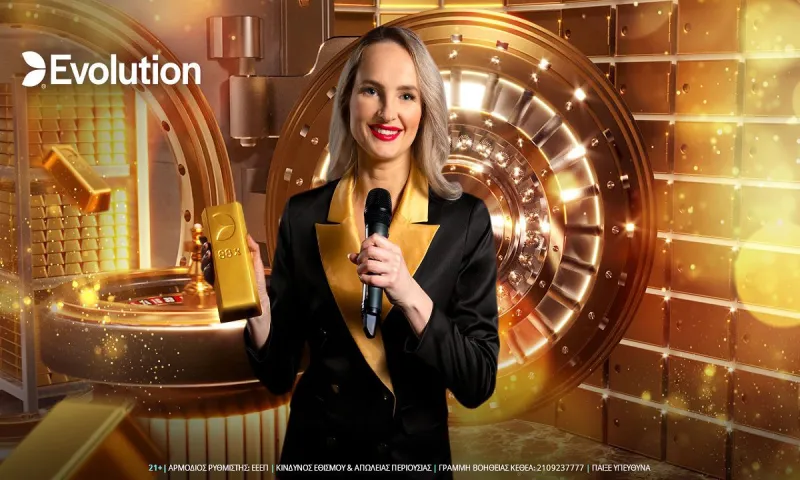 Gold Bar Roulette: Νέο παιχνίδι στο live casino της Novibet!
