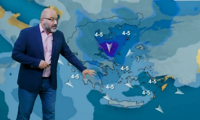 Αρναούτογλου καιρός (25/8): Μπόρες και καταιγίδες για άλλη μια μέρα - Που θα είναι πιο έντονα τα φαινόμενα