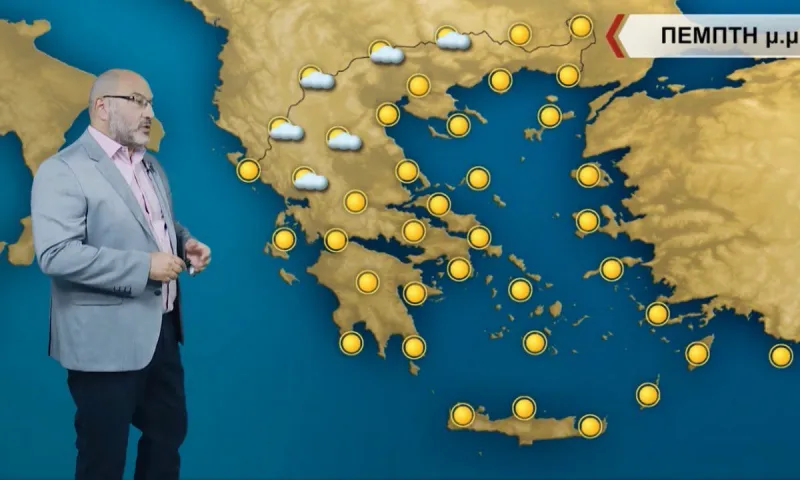 Καιρός: Ο Αρναούτογλου προβλέπει καλοκαιρία - Πότε ανεβαίνει κι άλλο η θερμοκρασία