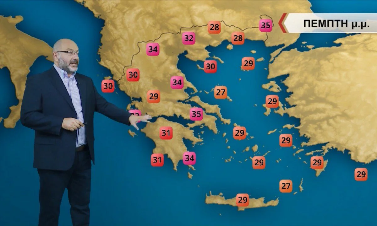 Καιρός: Ο Αρναούτογλου προειδοποιεί για «καλοκαιρινό» τριήμερο - Που αγγίζει τους 35 βαθμούς η θερμοκρασία