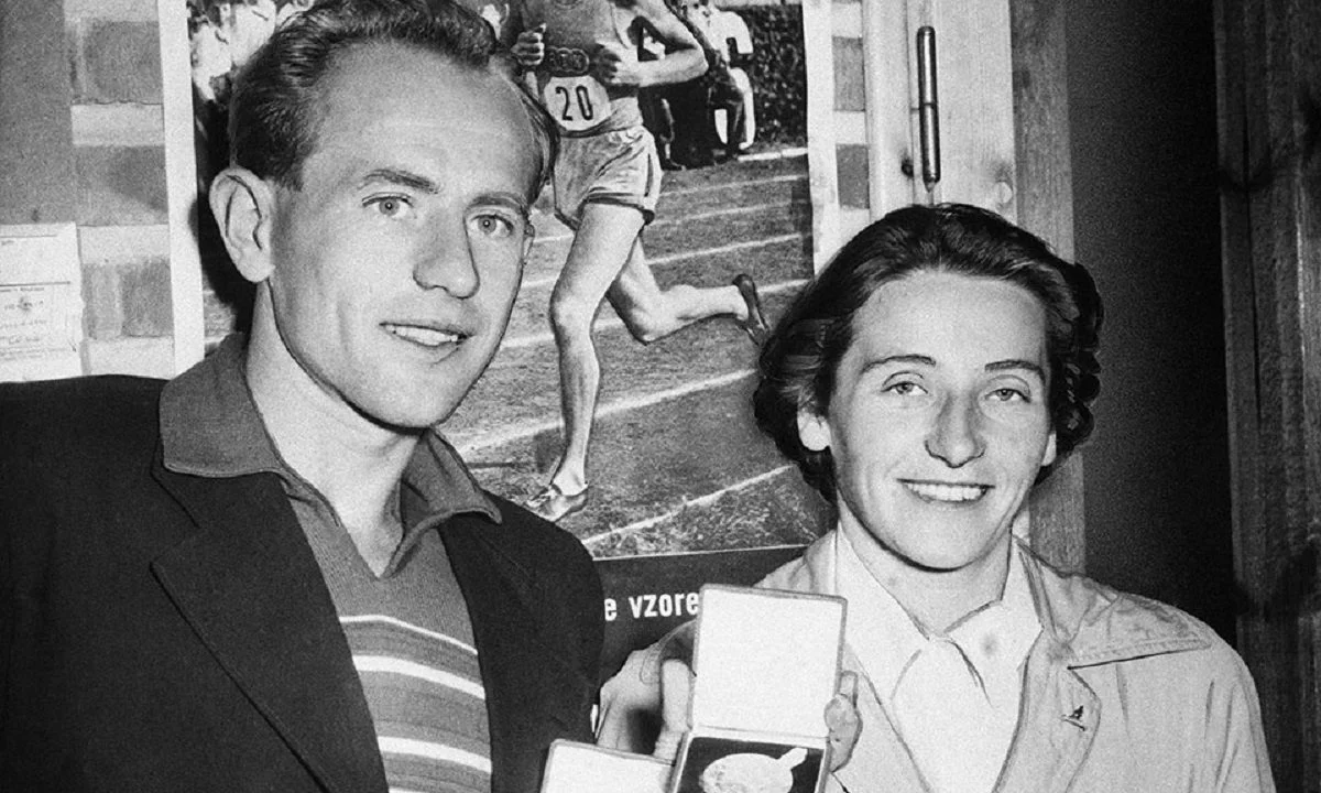 Emil Zatopek - Dana Zatopkova: Η Google τιμά το «χρυσό» ζευγάρι Ολυμπιονικών