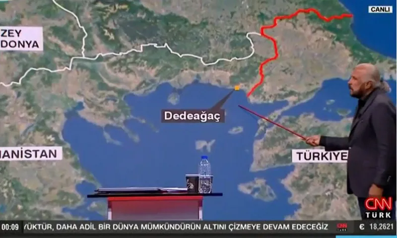Ελληνοτουρκικά: Νέο παραλήρημα των τουρκικών ΜΜΕ - Αλεξανδρούπολη και Κρήτη ξανά στο στόχαστρο
