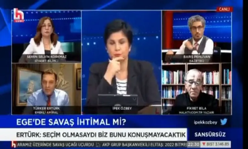 Τουρκία: Τούρκος ναύαρχος παραδέχεται: «Δεν μπορούμε να πάμε ένα βράδυ στην Ελλάδα όπως λέει ο Ερντογάν»