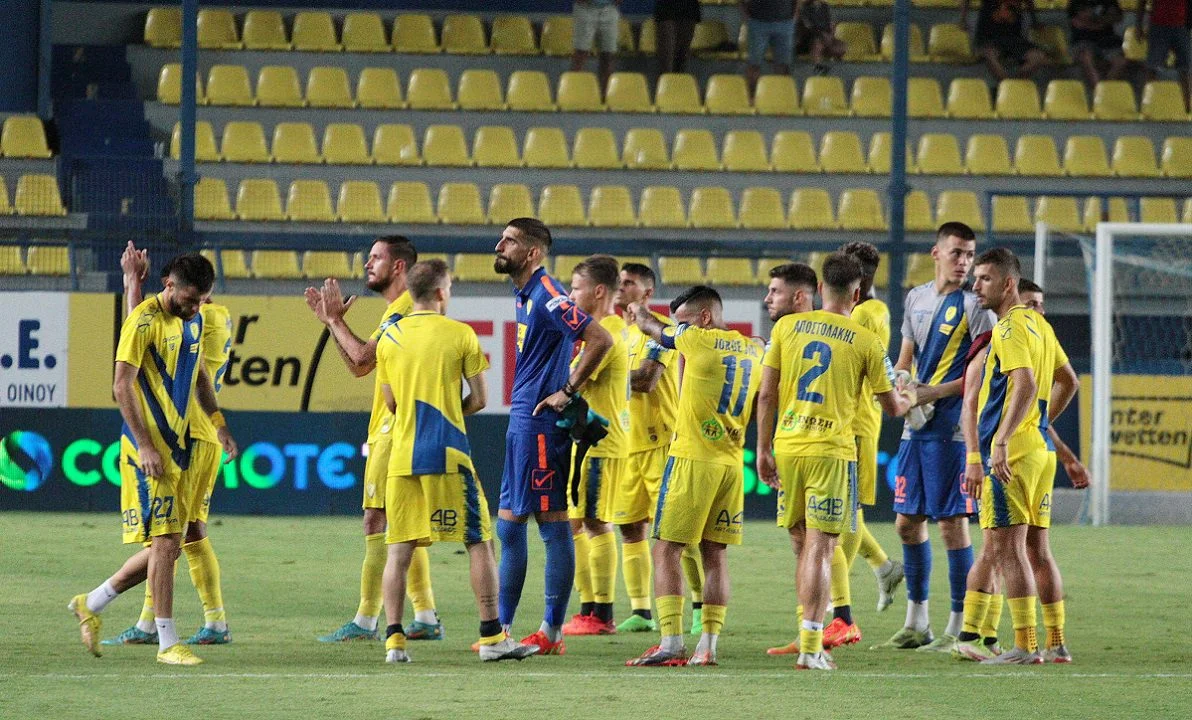 Στιγμιότυπο από το Παναιτωλικός - ΑΕΚ