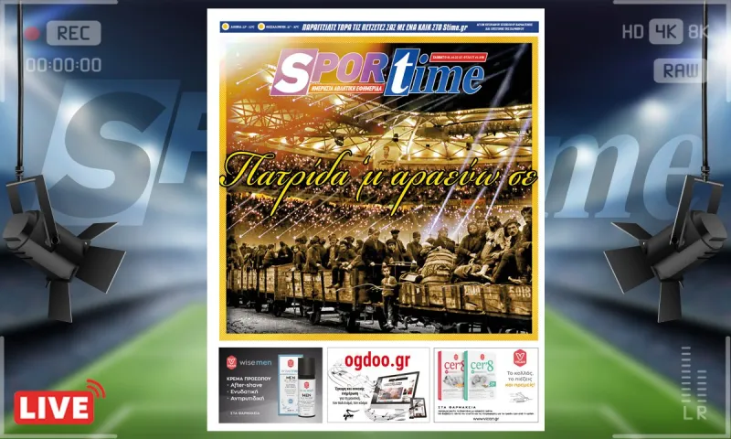 e-Sportime (1/10): Κατέβασε την ηλεκτρονική εφημερίδα - Η ΑΕΚ επέστρεψε στο σπίτι της