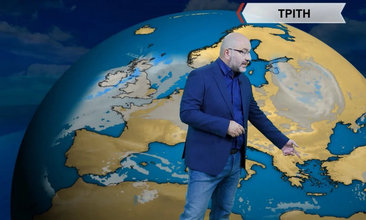 Καιρός: Ενισχύονται οι βοριάδες λέει ο Αρναούτογλου - Συνεχίζεται η πτώση στη θερμοκρασία