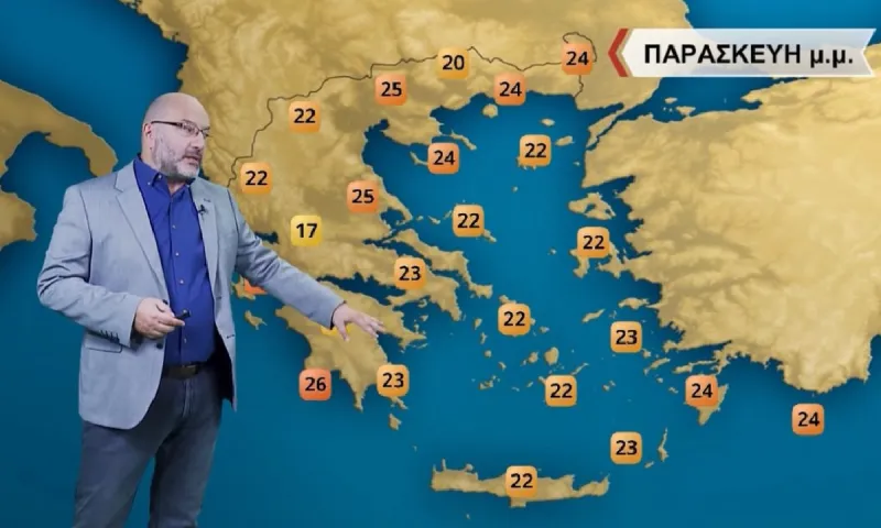 Καιρός - Αρναούτογλου: Πού θα σημειωθούν καταιγίδες - Μικρή άνοδος της θερμοκρασίας