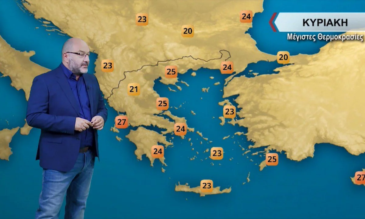 Καιρός: Ο Αρναούτογλου δε προβλέπει φαινόμενα για την Κυριακή - Καλοκαιρία με ήλιο