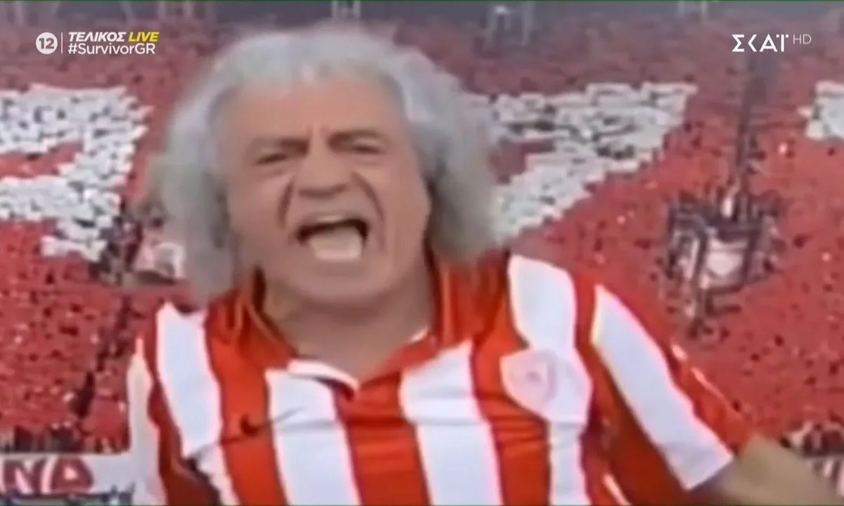 Πολλοί προσπάθησαν, ένας τα κατάφερε να γίνει ο… πράσινος Τσουκαλάς. Ο αντίστοιχος οπαδός που κάνει σόου για τον Παναθηναϊκό.