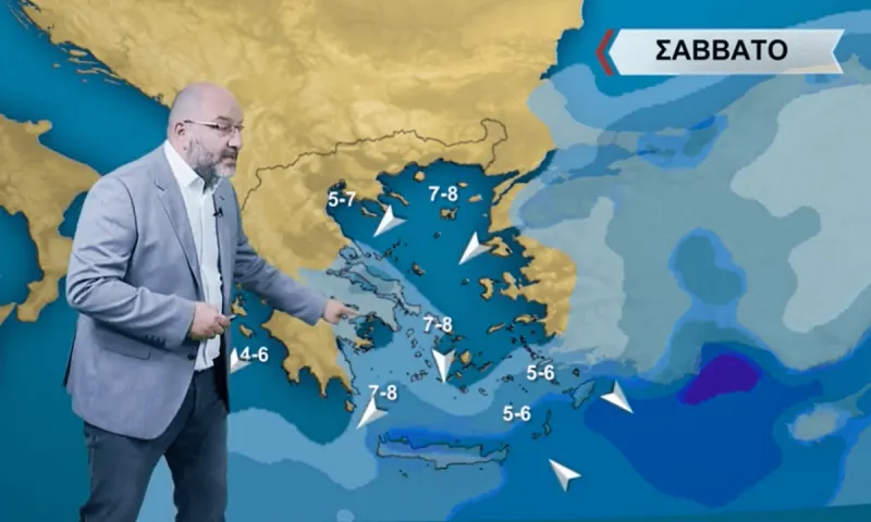 Καιρός: Συνεχίζεται και το Σάββατο η κακοκαιρία σύμφωνα με τον Αρναούτογλου – Πού θα υπάρξει βελτίωση