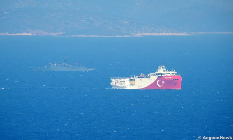 Τουρκία: Μέχρι τη Ρόδο έφτασε το Oruc Reis! - «Συναγερμός» στην Αθήνα (vid+pics)