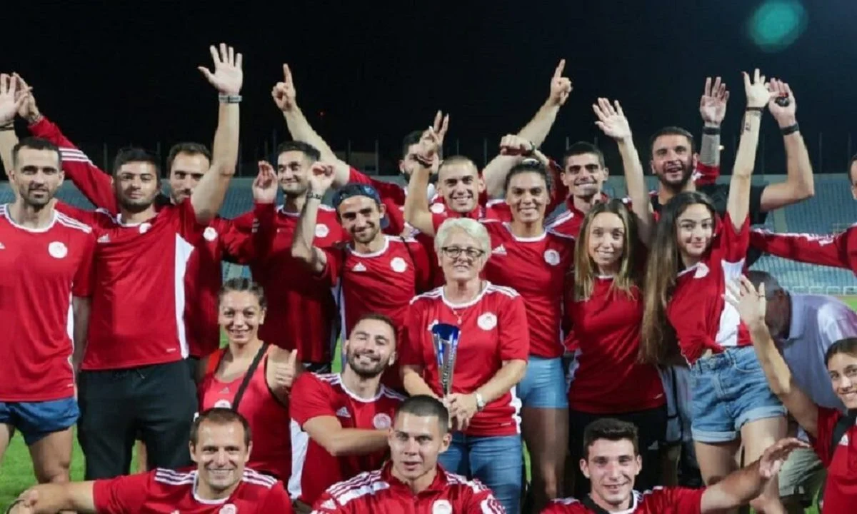 Ολυμπιακός: Η Στέλλα Νικολαϊδου συνεχίζει το τμήμα στίβου!