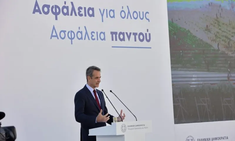 Μητσοτάκης: Μιλά για «ασφάλεια για όλους - ασφάλεια παντού», για μια Ελλάδα που θυμίζει Κολομβία των Βαλκανίων
