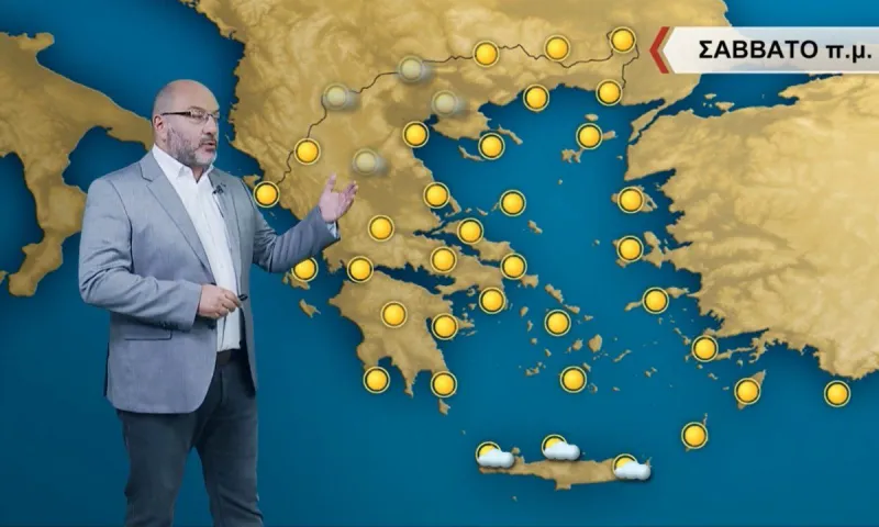 Καιρός: Ο Αρναούτογλου δείχνει άνοδο της θερμοκρασίας - Που θα υπάρξουν ομίχλες