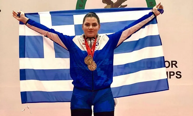 Άρση βαρών: Στο βάθρο η Χαριτοπούλου