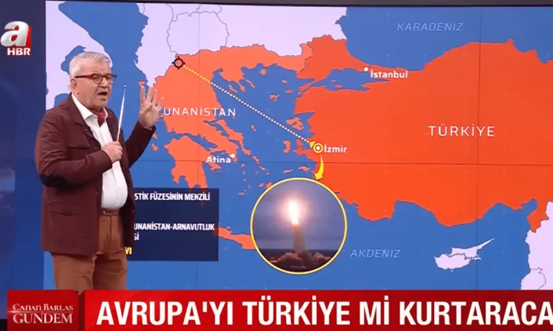 Ελληνοτουρκικά: Απειλούν ξανά με τον Tayfun οι Τούρκοι - Έβγαλαν χάρτη που στοχεύει την Ελλάδα!