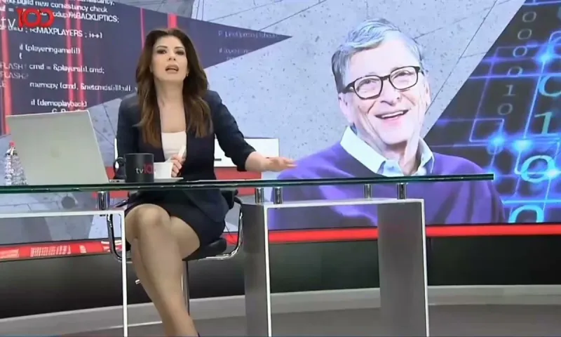 H όμορφη Τουρκάλα δημοσιογράφους του TV 100 που ρίχνει λάδι στην φωτιά των ελληνοτουρκικών