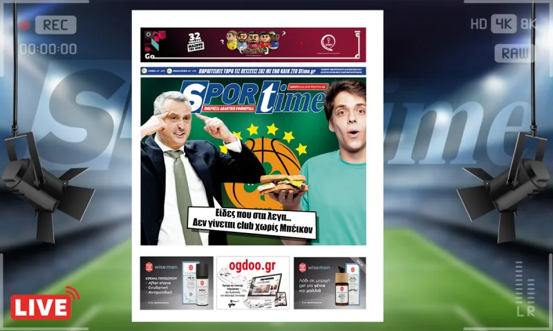 e-Sportime (12/11): Κατέβασε την ηλεκτρονική εφημερίδα - Πράσινος θρίαμβος