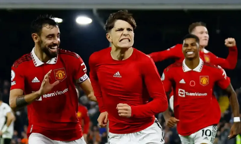 Premier League: Διπλό με Γκαρνάτσο για Μάντσεστερ Γιουνάιτεντ