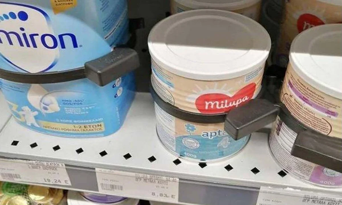 Αυξήθηκαν οι πωλήσεις αντικλεπτικών για συσκευασμένα τρόφιμα των σούπερ μάρκετ, άλλα ο Α. Γεωργιάδης θεωρεί «φυσιολογικές» τις εικόνες ντροπής.