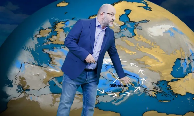 Καιρός: Επιδείνωση από το μεσημέρι της Τρίτης δίνει ο Αρναούτογλου - Προσοχή με τους νοτιάδες