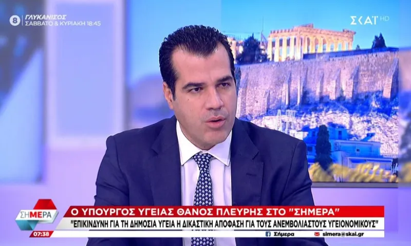 Σταθερή εμμονή με τους υγειονομικούς ο Θάνος Πλεύρης: Επιστρέφουν τη νέα χρονιά - Συχνά τεστ και πρωτόκολλο από τους «ειδικούς»
