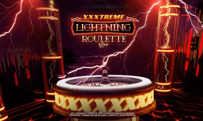 XXXtreme Lightning Roulette Live: Συναρπαστικό τηλεπαιχνίδι στη Novibet