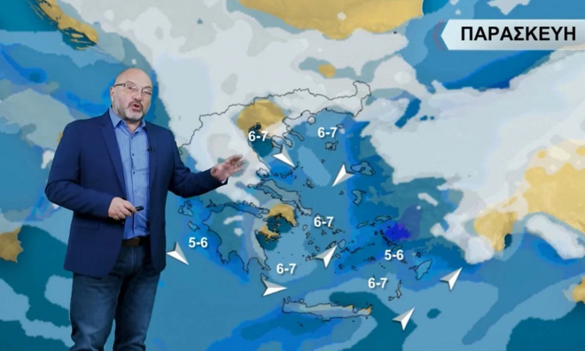 Καιρός: Αραιές νεφώσεις στις περισσότερες περιοχές της χώρας, αλλά όχι βροχές, αναμένουμε την Παρασκευή (16/12) όπως σημειώνει ο Αρναούτογλου