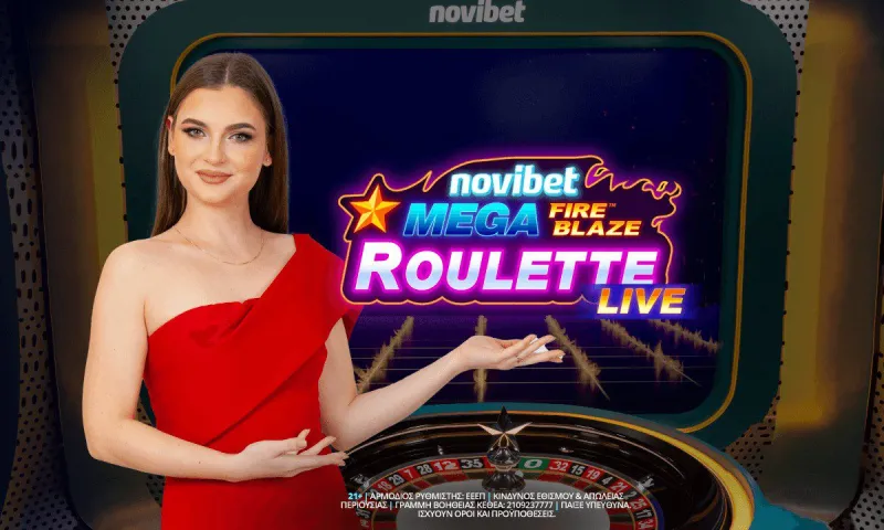 H Novibet Mega Fire Blaze Roulette είναι γεγονός!