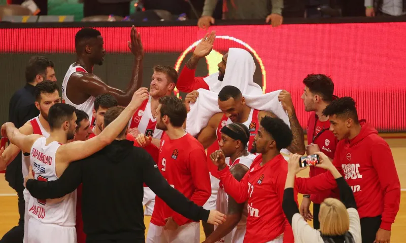 Euroleague 16η αγωνιστική: Τέταρτος ο Ολυμπιακός, 15ος ο Παναθηναϊκός