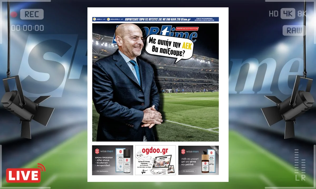 Το e-Sportime (4/1) της Τετάρτης είναι αφιερωμένο στον Παναθηναϊκό ενόψει του κυριακάτικου αθηναϊκού ντέρμπι