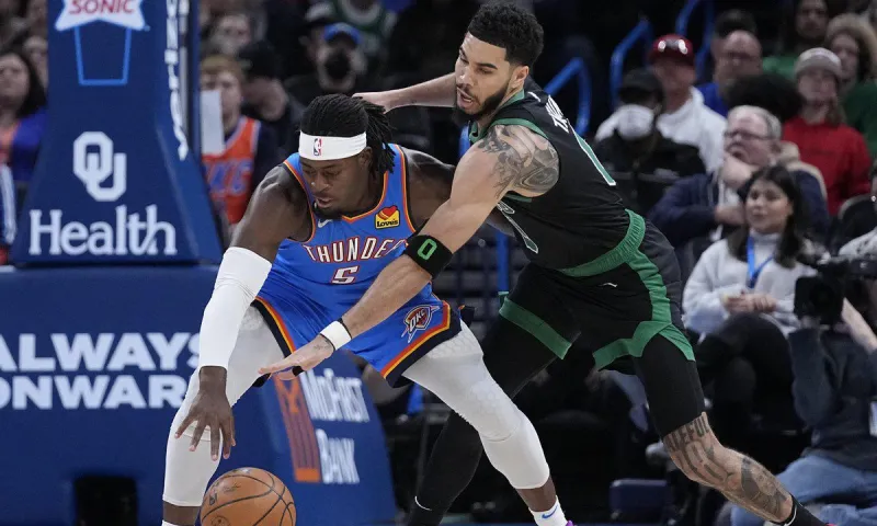 NBA Αποτελέσματα: Καταιγιστικοί οι Θάντερ διέλυσαν τους Σέλτικς - Αγχωτική νίκη για τους Κινγκς
