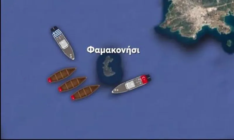 Φαρμακονήσι: Τουρκική ακταιωρός προσπάθησε να εμβολίσει σκάφος του Λιμενικού - Απάντηση με βολές! (vid)