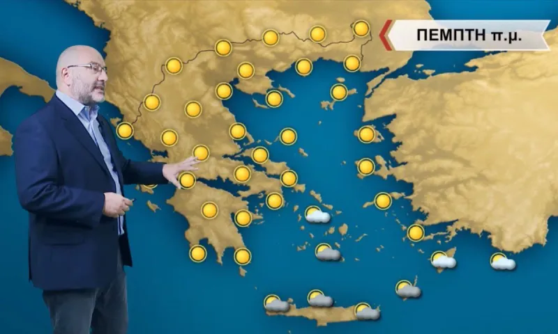 Άστατος ο καιρός την Πέμπτη (12/1) σύμφωνα με τον Σάκη Αρναούτογλου και την ΕΜΥ (vid)