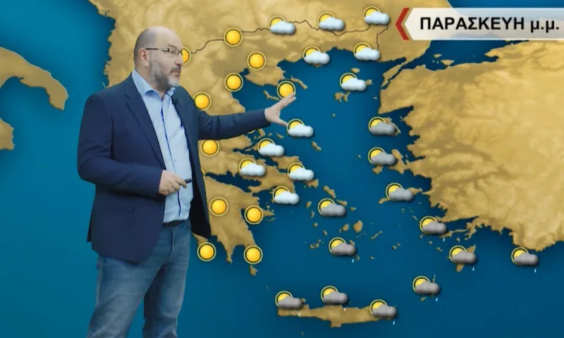 Καιρός: Τοπικές βροχές και καταιγίδες και την Παρασκευή σύμφωνα με τον Αρναούτογλου