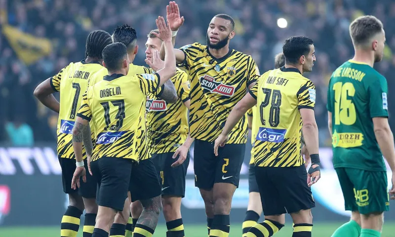 ΑΕΚ - Παναιτωλικός 4-1: Του έκανε πλάκα