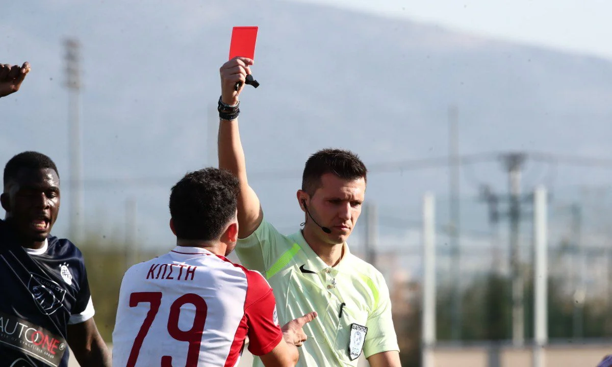 Διαιτησία: Η ΚΕΔ δεν όρισε τον Βάτσιο (ξανά) στον Ολυμπιακό Β'. Το λάθος που έκανε υπάλληλος της ΕΠΟ και διορθώθηκε.