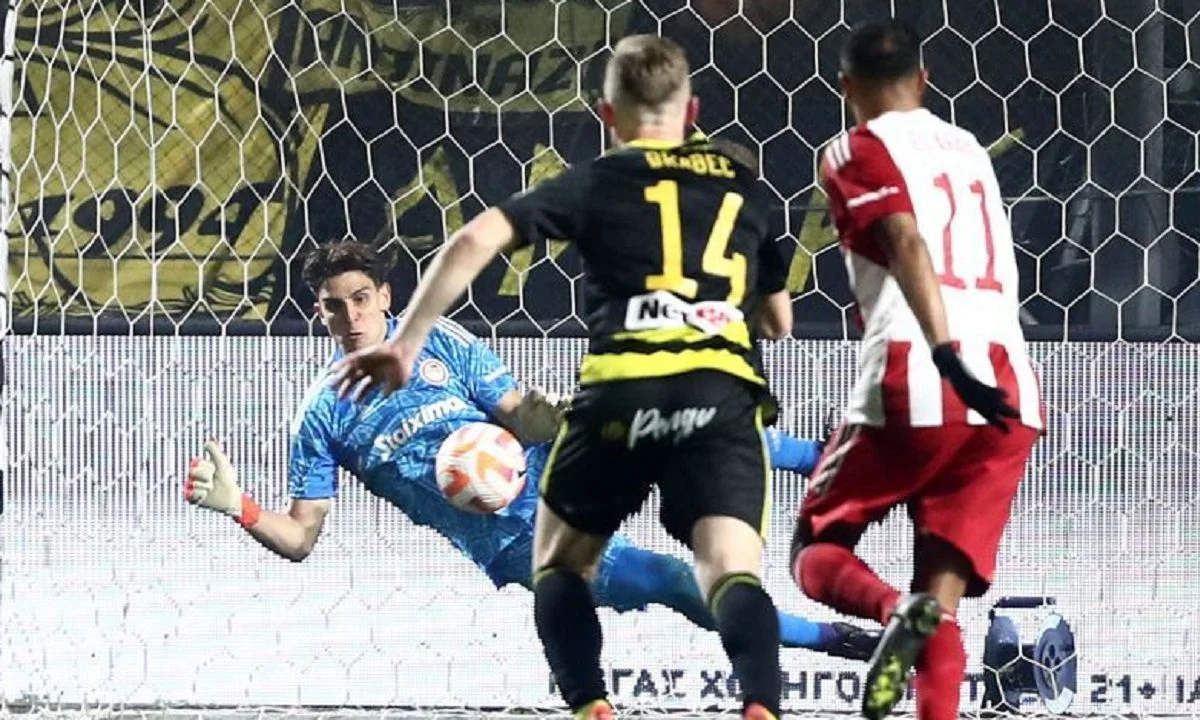Άρης - Ολυμπιακός 0-1: Αυτόχειρες οι «κίτρινοι» - Τείχος ο εξαιρετικός Τζολάκης