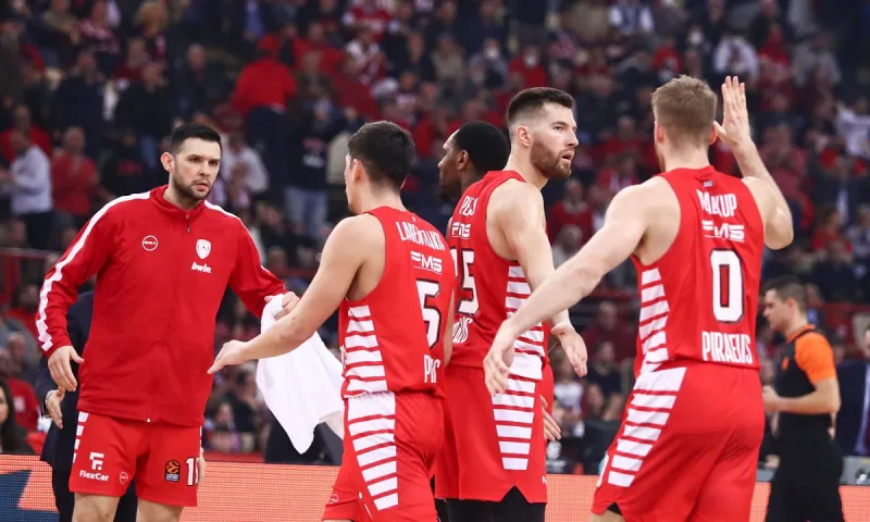 Euroleague 21η αγωνιστική: Πρώτος ο Ολυμπιακός, 15ος ο Παναθηναϊκός