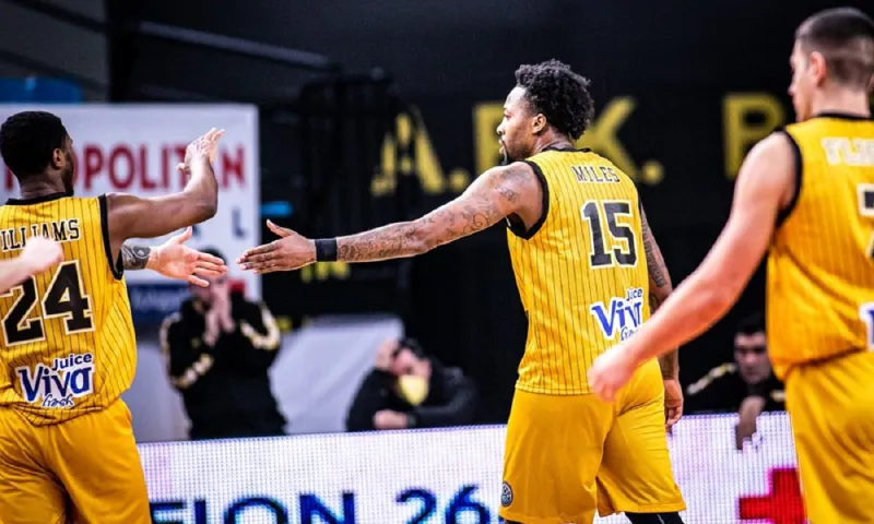 ΑΕΚ- Λιμόζ 82-72: Άλμα πρόκρισης στους 8 του BCL