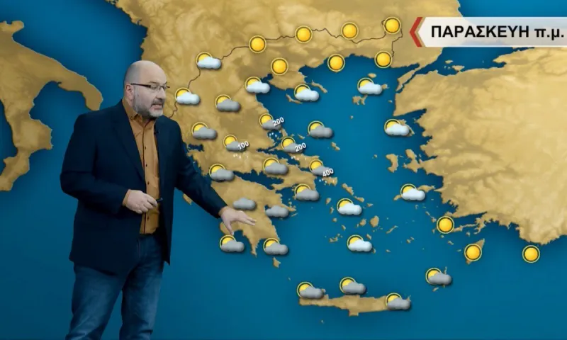 Καιρός: Περιορίζονται οι χιονοπτώσεις σύμφωνα με τον Αρναούτογλου - Μικρή άνοδος στη θερμοκρασία