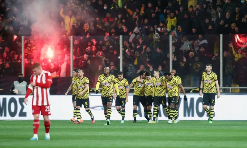 ΑΕΚ - Ολυμπιακός 3-0: «Κιτρινόμαυρο» σόου και άλμα πρόκρισης - Highlights