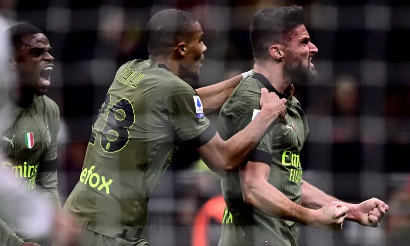 Serie A: Επιτέλους νίκη για τη Μίλαν - Τα 3000 παιχνίδια έφτασαν οι «ροσονέρι»