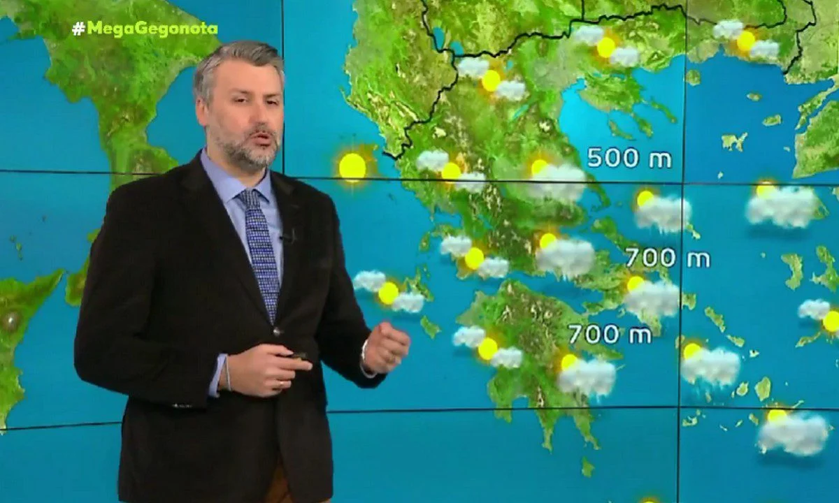 Καιρός - Καλλιάνος: Τοπικές βροχές - Πού θα χρειαστείτε ομπρέλα