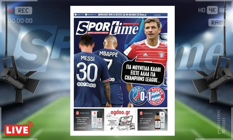 e-Sportime (15/2): Κατέβασε την ηλεκτρονική εφημερίδα – Άλλο Μουντιάλ, άλλο Champions League